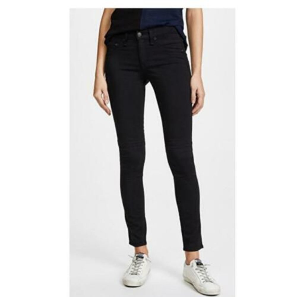 NWT rag & bone Jeans Legging Blk Sz 32, Retail$190